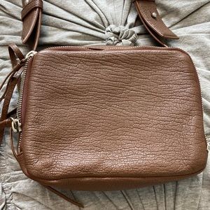 All Saints Vincent leather crossbody bag